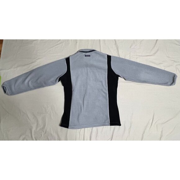 Patagonia Polartec Regulator Women's Medium Gray  and Black Full-Zip Fleece Jack - Picture 9 of 12